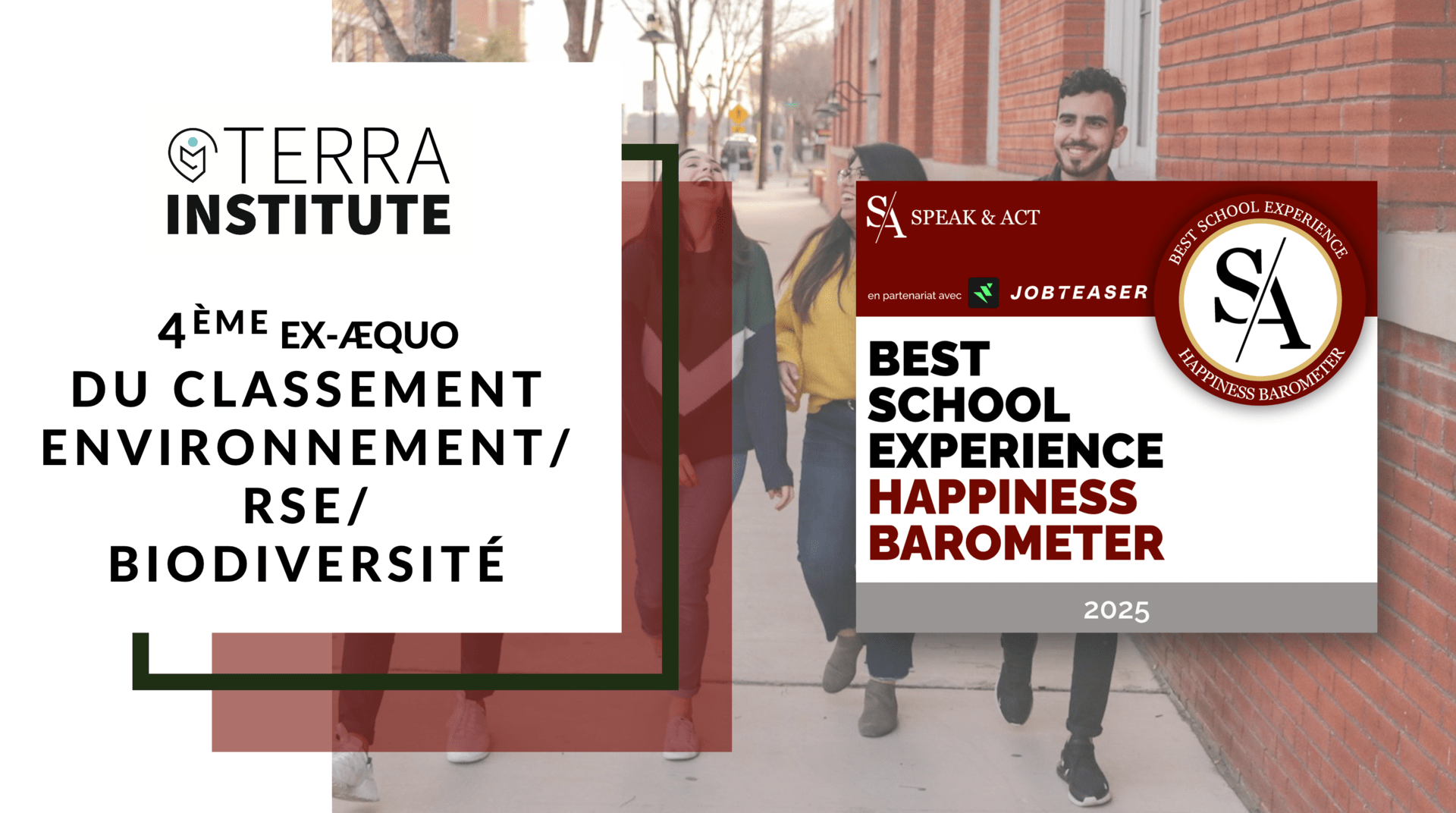 Classement Best School Experience